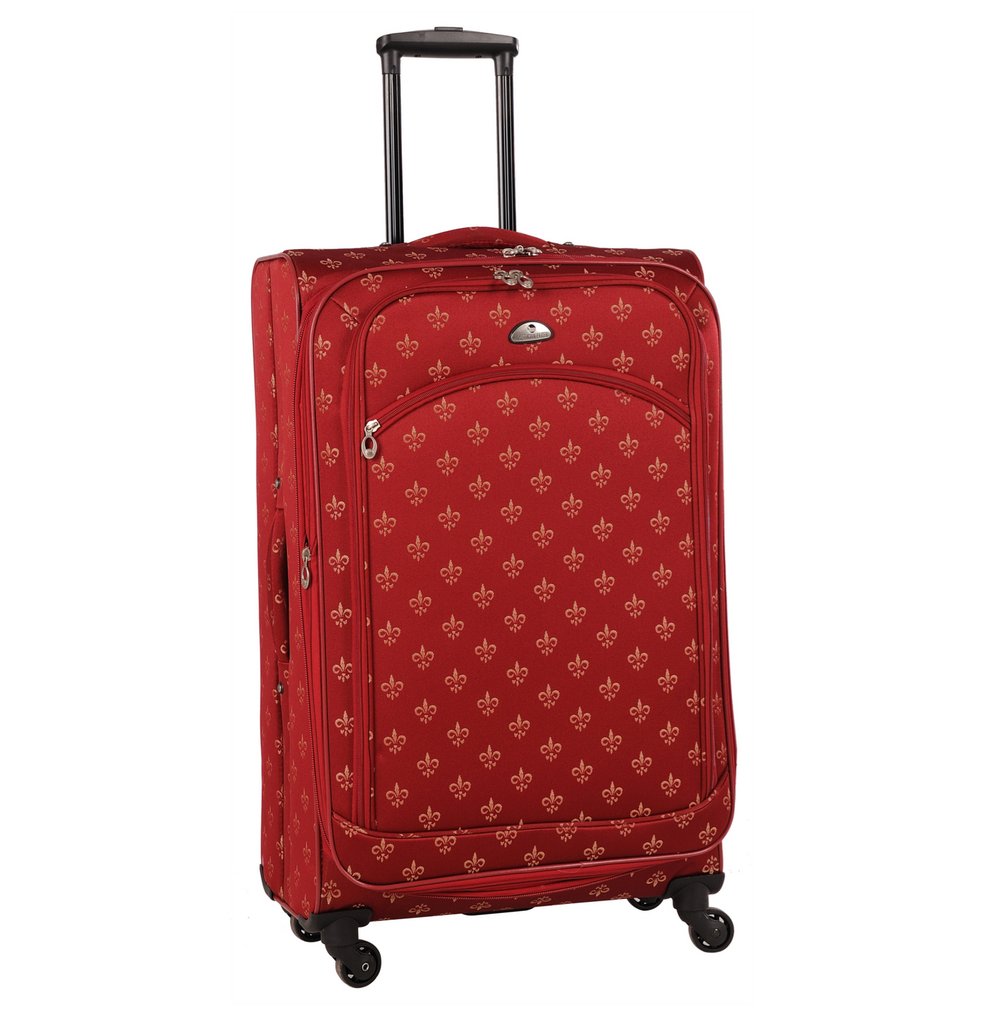 American Flyer Fleur De Lis 21" Spinner Luggage