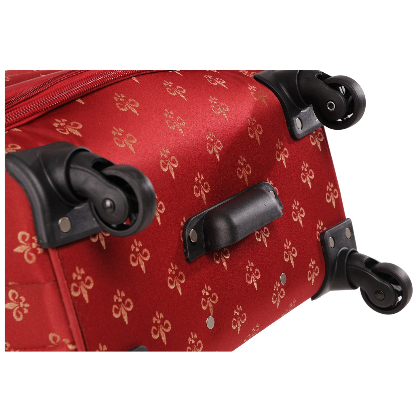 American Flyer Fleur De Lis 21" Spinner Luggage