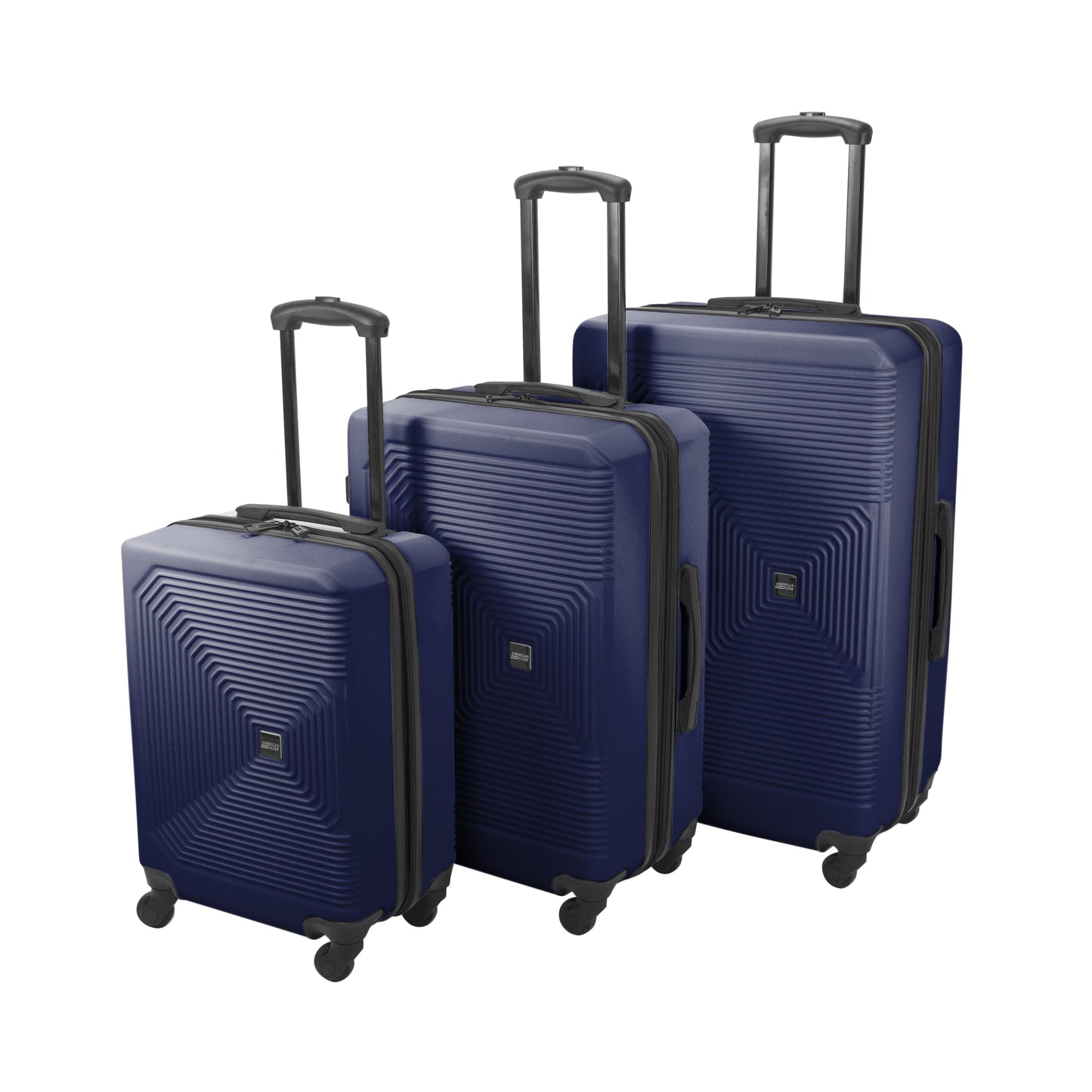 American Flyer Knox 3-Piece Hardside Spinner Luggage Set