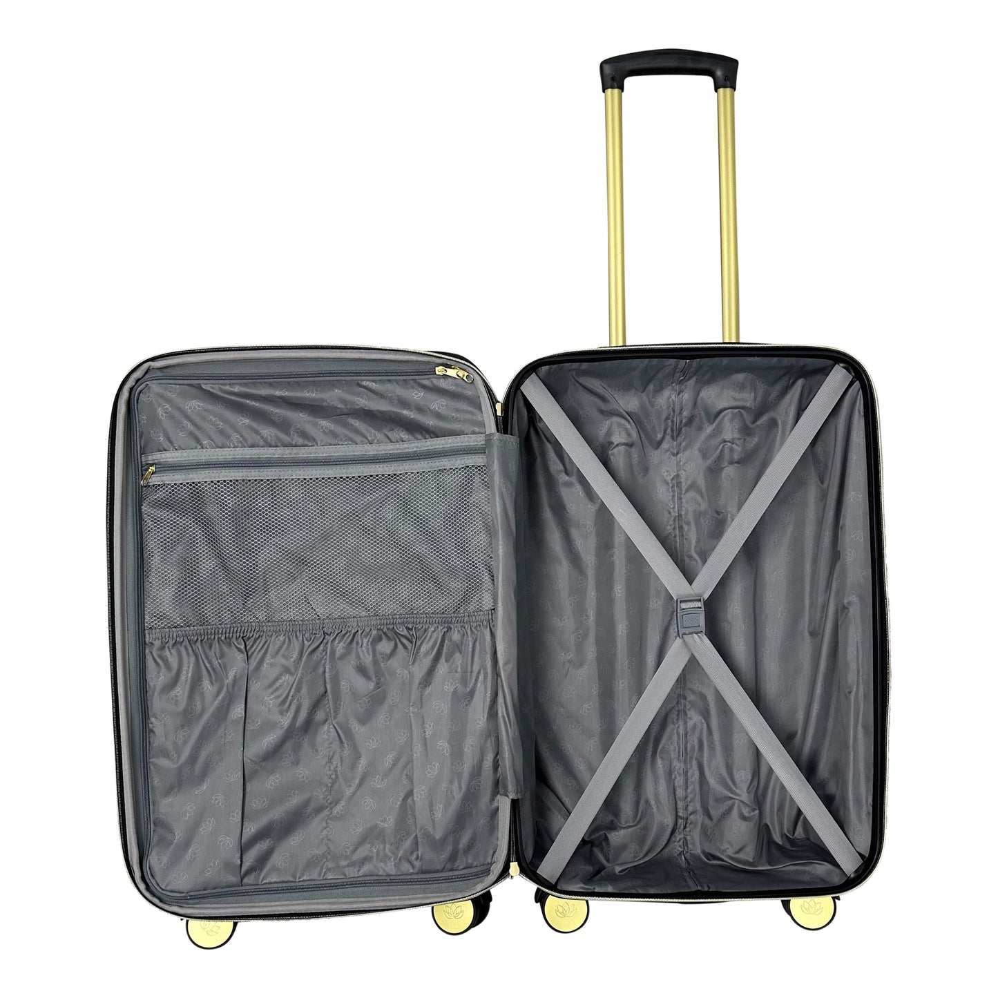 Jenni Chan Polka Dot 21" Hardside Spinner Luggage