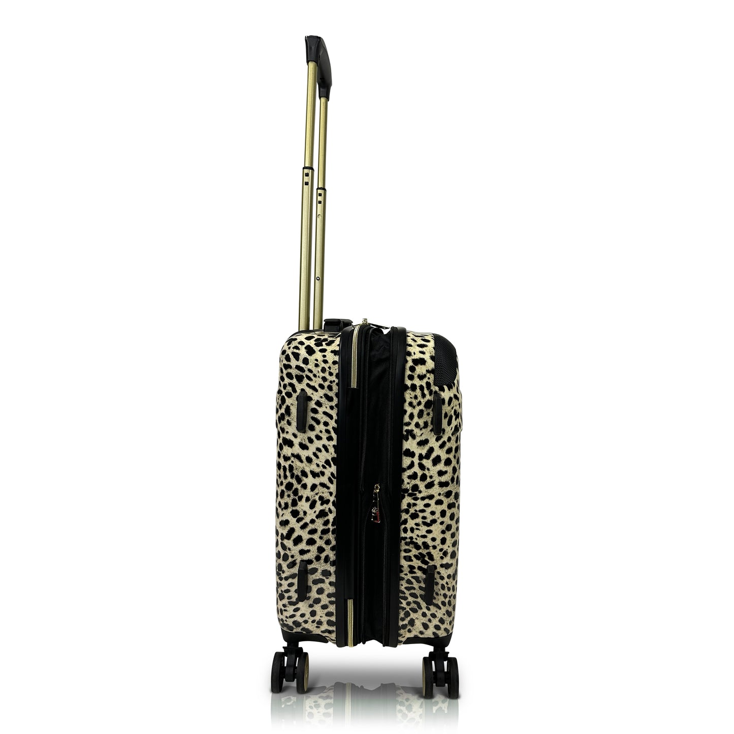 Jenni Chan Leopard 21" Hardside Spinner Luggage