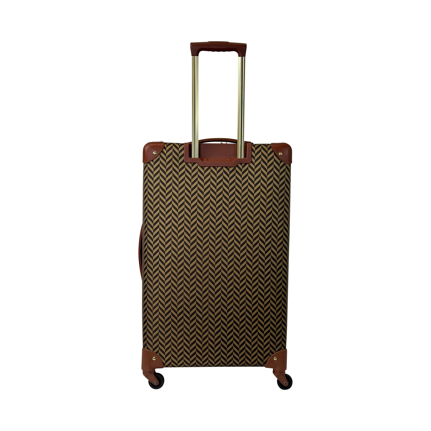 Kathy Ireland Vintage Trunk 2-Piece Hardside Luggage Set