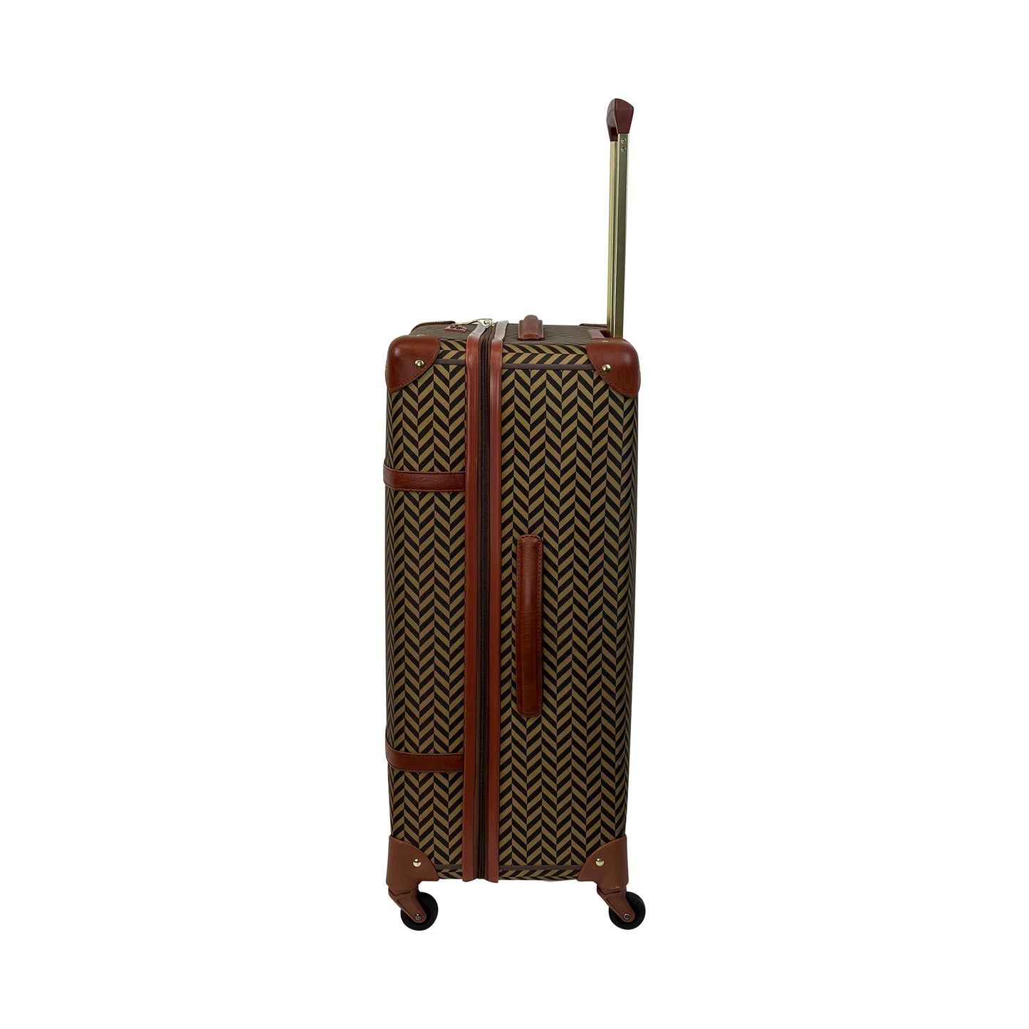 Kathy Ireland Vintage Trunk 2-Piece Hardside Luggage Set