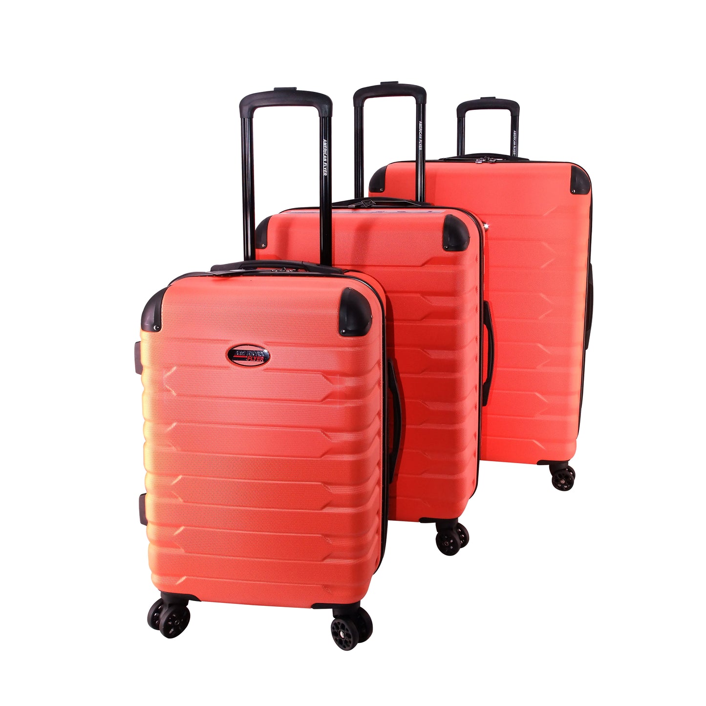 American Flyer Mina 3-Piece Hardside Spinner Luggage Set