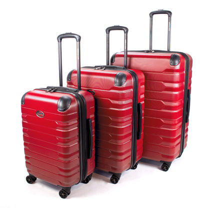 American Flyer Mina 3-Piece Hardside Spinner Luggage Set