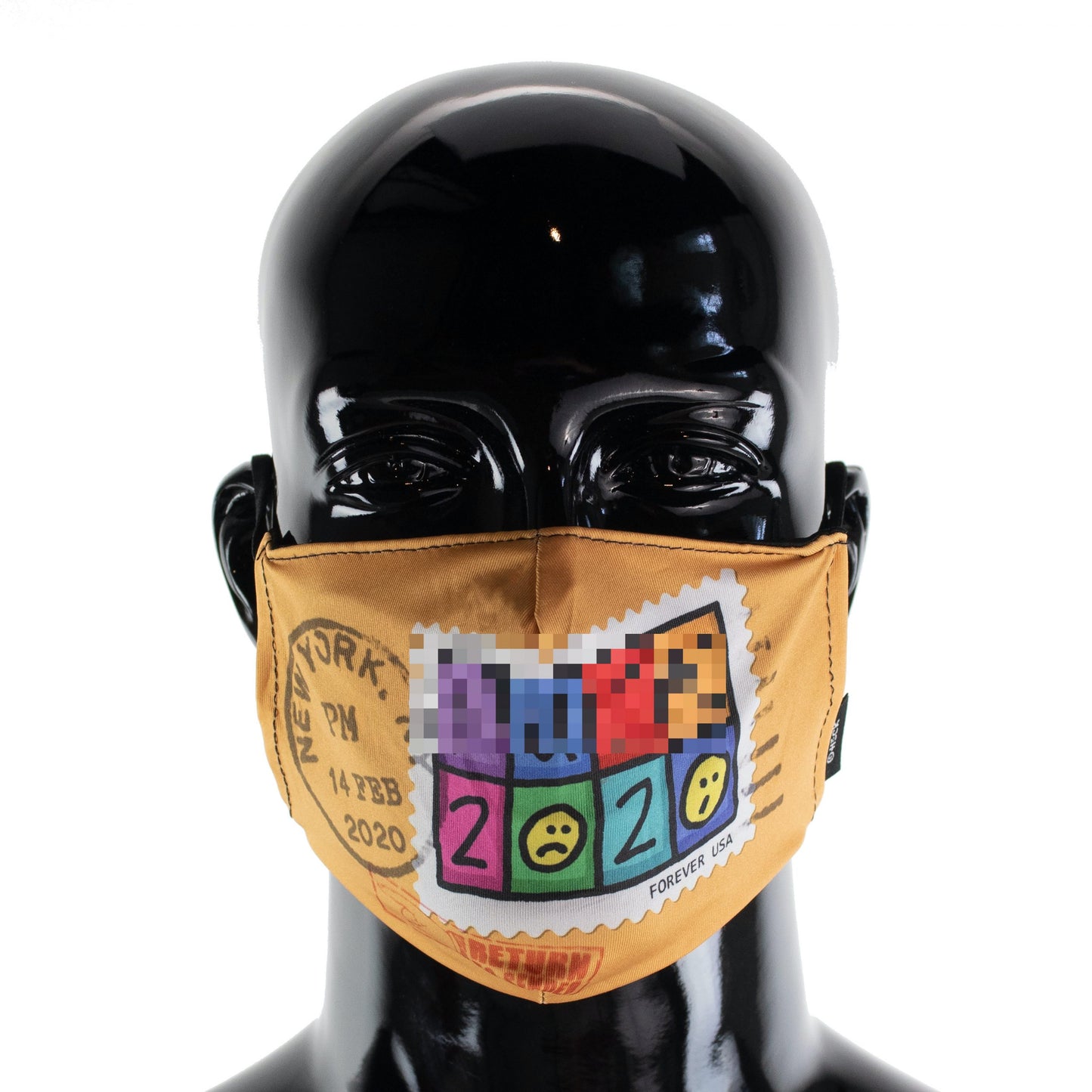 Limited Edition: Ed Heck F2020 Adult Face Mask & Travel Pouch