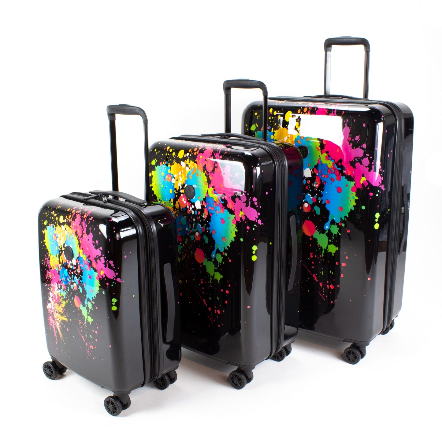 Body Glove Bursts 3-Piece Hardside Spinner Luggage Set