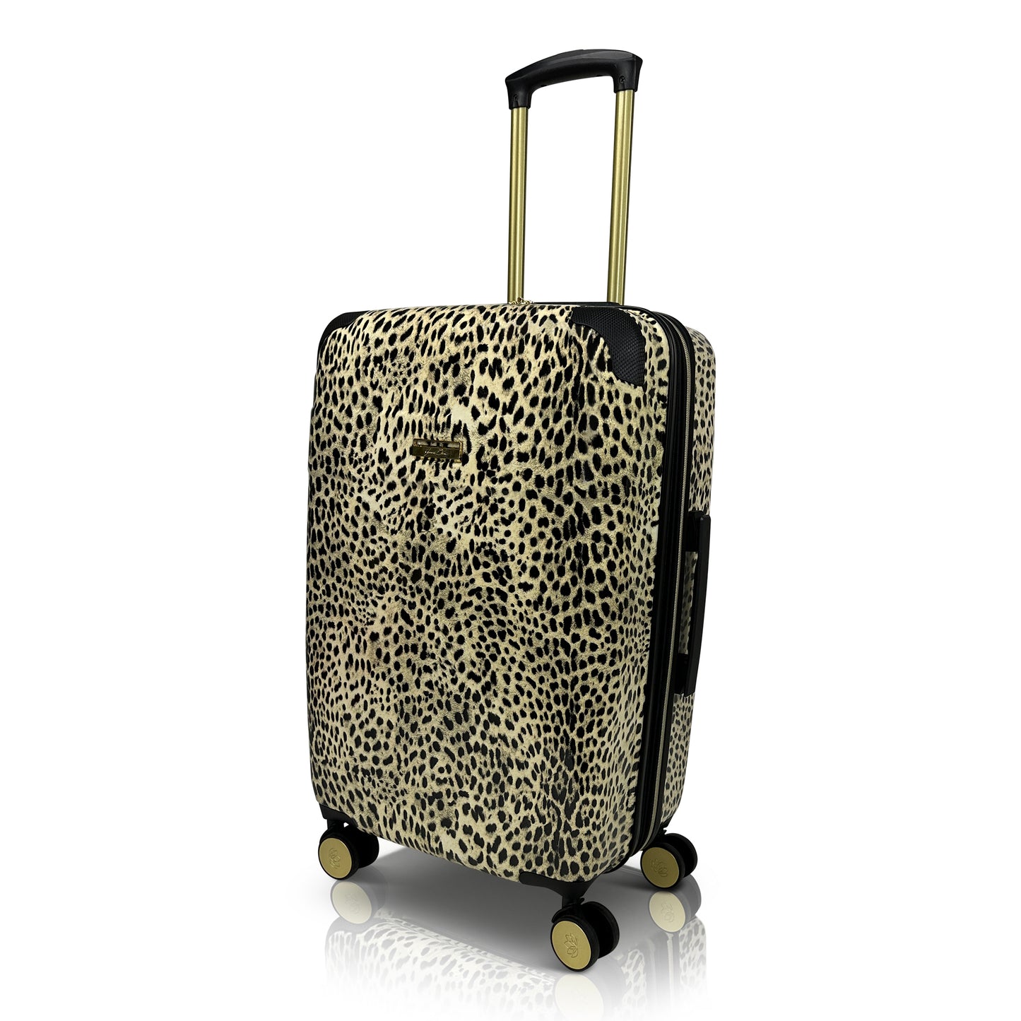 Jenni Chan Leopard 3-Piece Hardside Spinner Set