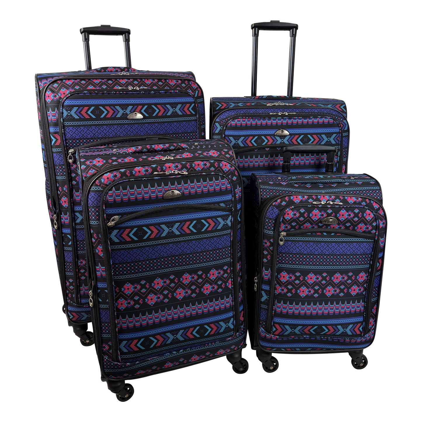 American Flyer Navajo 4-Piece Luggage Set
