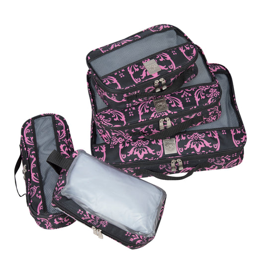 Jenni Chan Damask Packing Cubes - 5-Piece Set