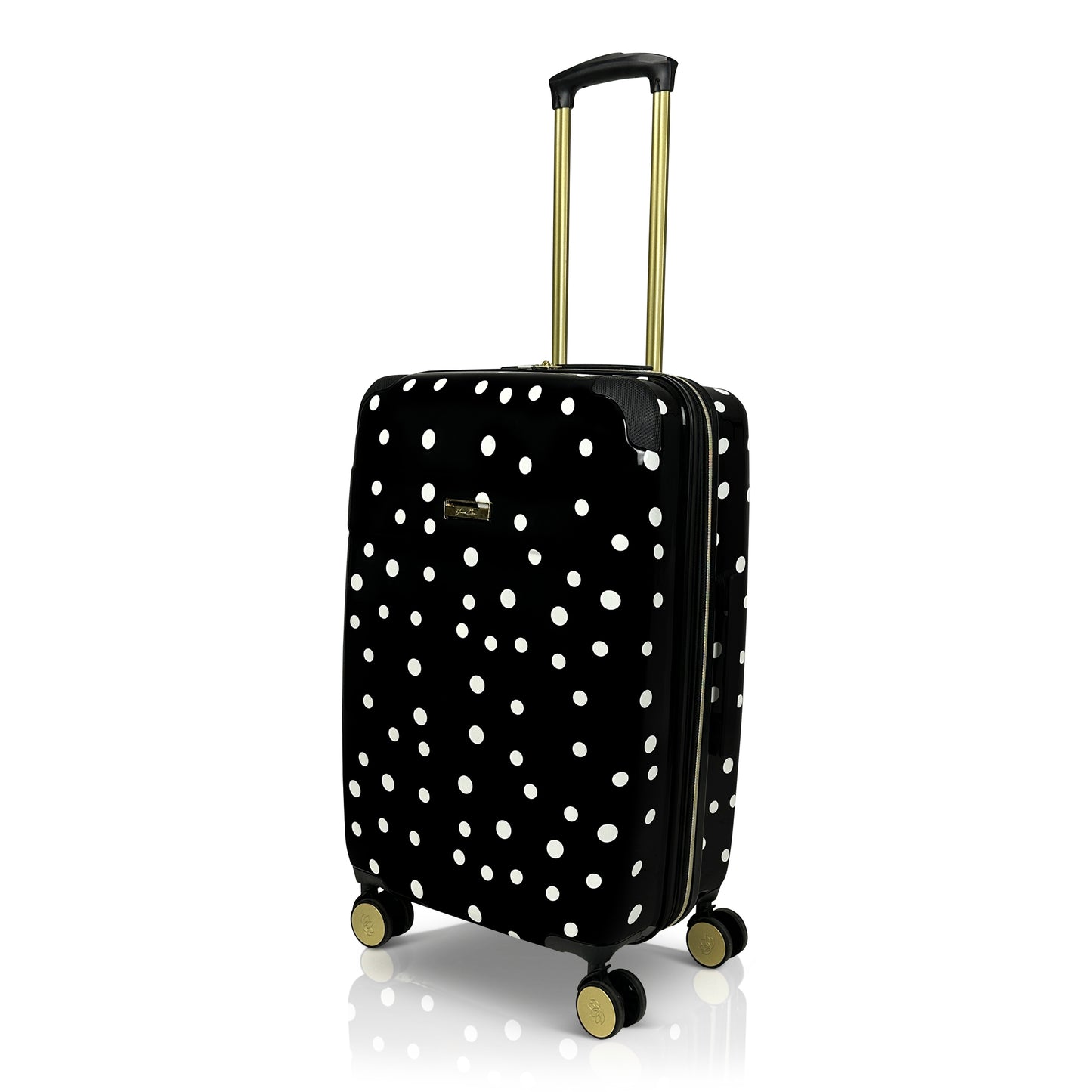 Jenni Chan Polka Dot 25" Hardside Spinner Luggage