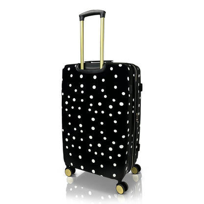 Jenni Chan Polka Dot 29" Hardside Spinner Luggage