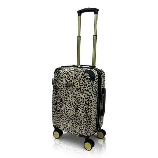 Jenni Chan Leopard 21" Hardside Spinner Luggage