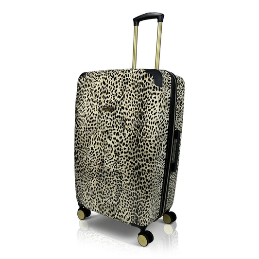 Jenni Chan Leopard 29" Hardside Spinner Luggage