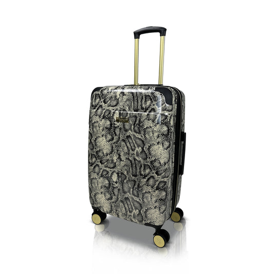 Jenni Chan Python 25" Hardside Spinner Luggage