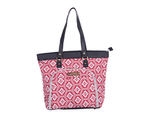 Jenni Chan Aria Snow Flake 18" Computer Tote