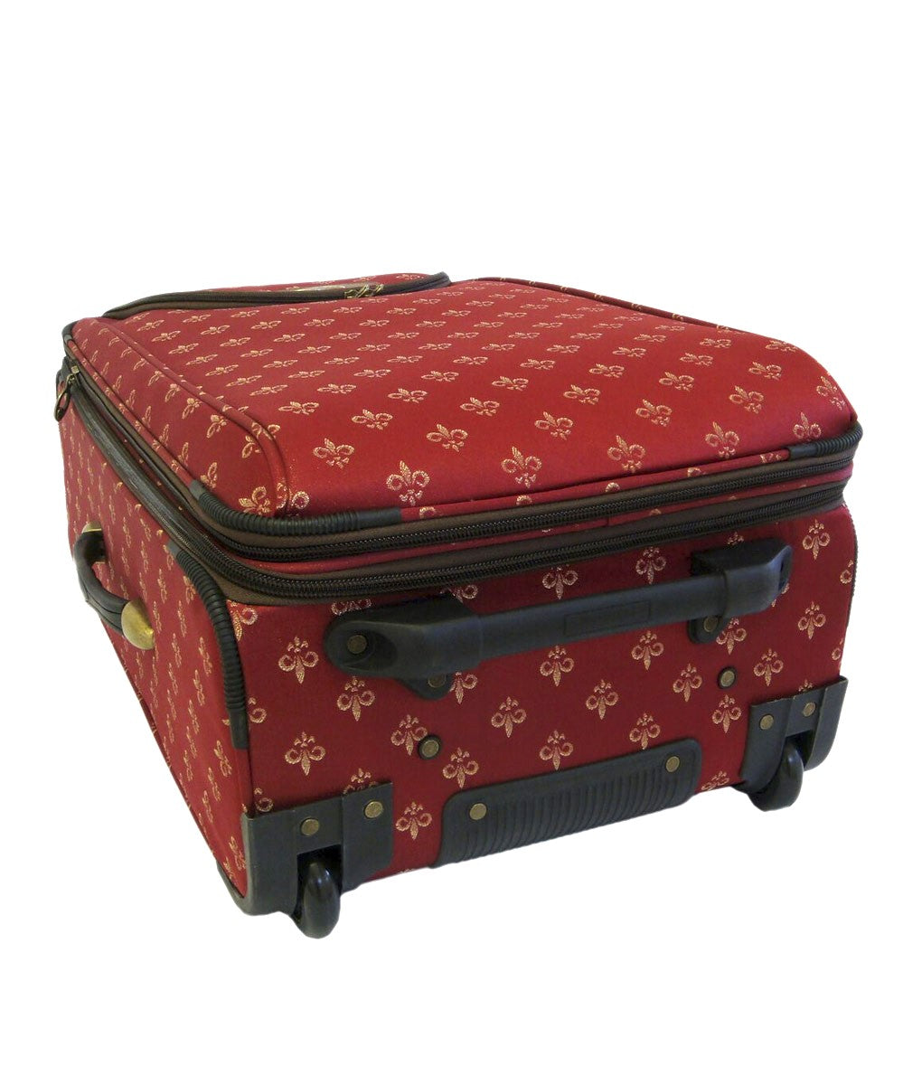 American Flyer Fleur-de-Lis 4-Piece Luggage Set