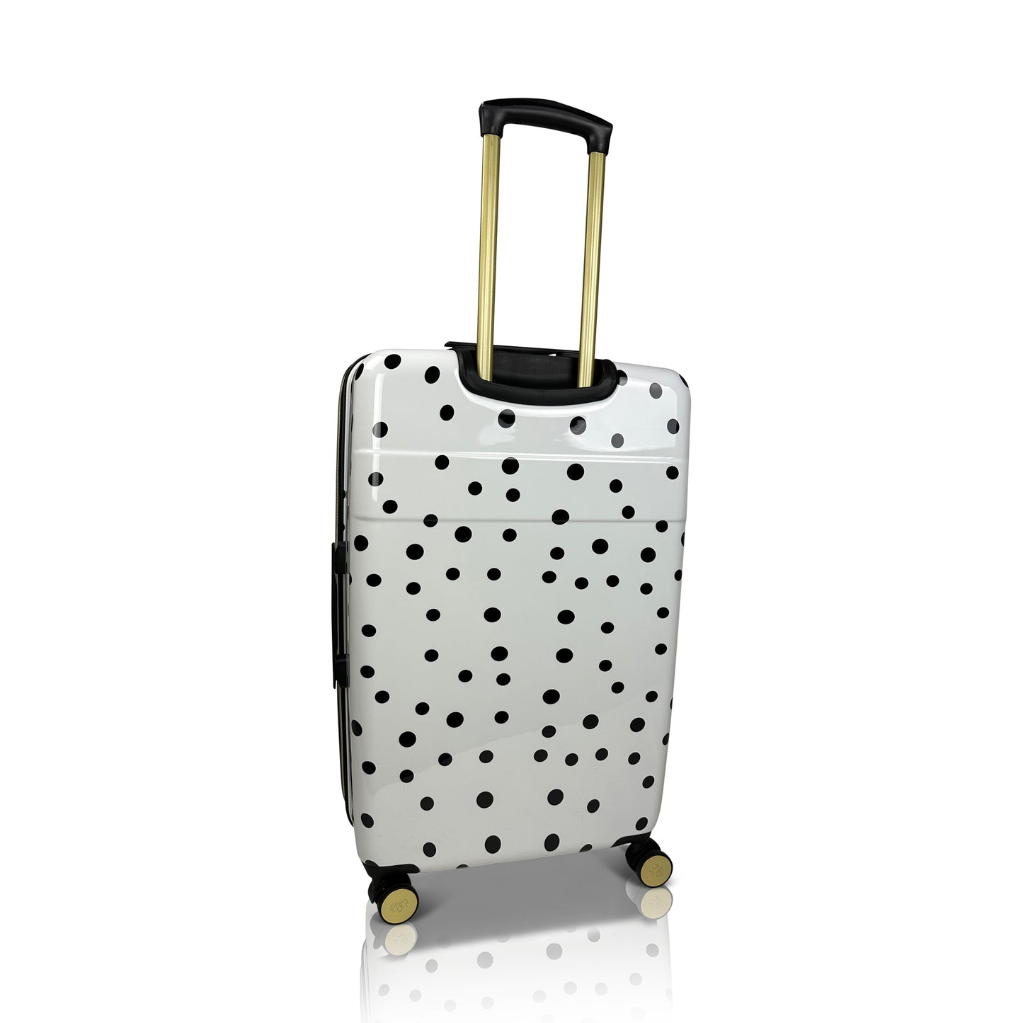 Jenni Chan Polka Dot 3-Piece Hardside Spinner Set