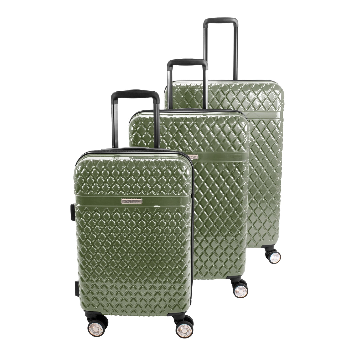 Kathy Ireland Yasmine 3-Piece Hardside Luggage Set